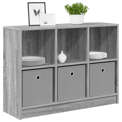 Dressoir met lade Grijs Sonoma 88,5 x 27,5 x 63,5 cm