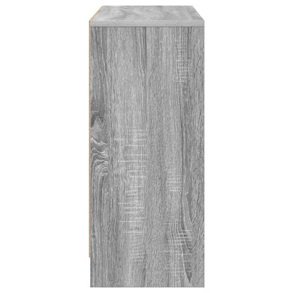 Dressoir met lade Grijs Sonoma 88,5 x 27,5 x 63,5 cm