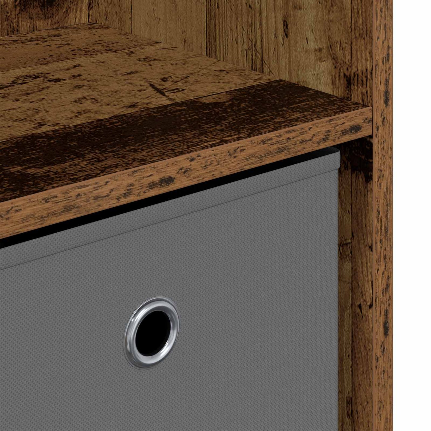 Dressoir met lade Oudhout 88,5 x 27,5 x 63,5 cm
