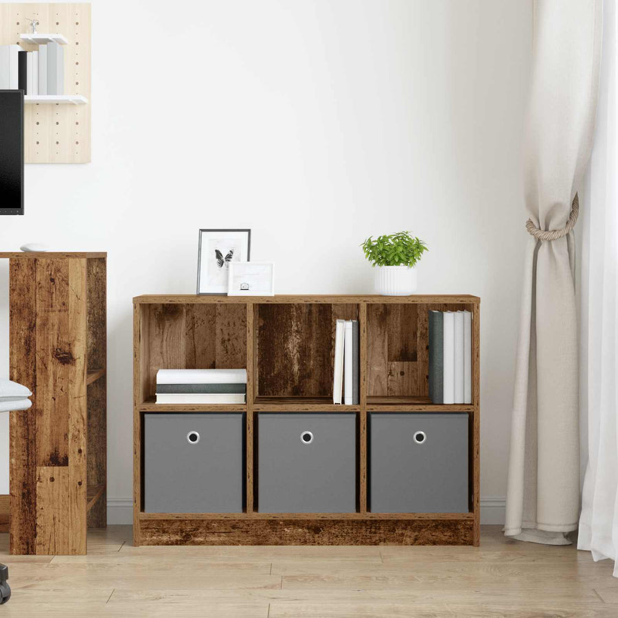 Dressoir met lade Oudhout 88,5 x 27,5 x 63,5 cm