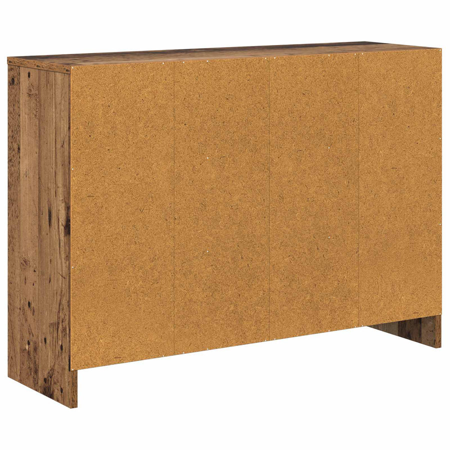 Dressoir met lade Oudhout 88,5 x 27,5 x 63,5 cm