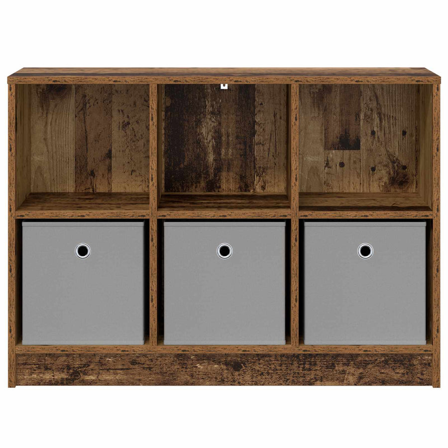 Dressoir met lade Oudhout 88,5 x 27,5 x 63,5 cm
