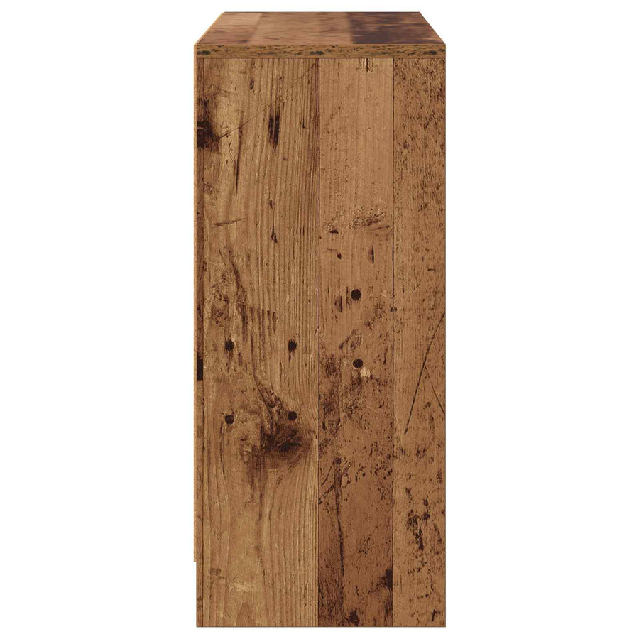 Dressoir met lade Oudhout 88,5 x 27,5 x 63,5 cm