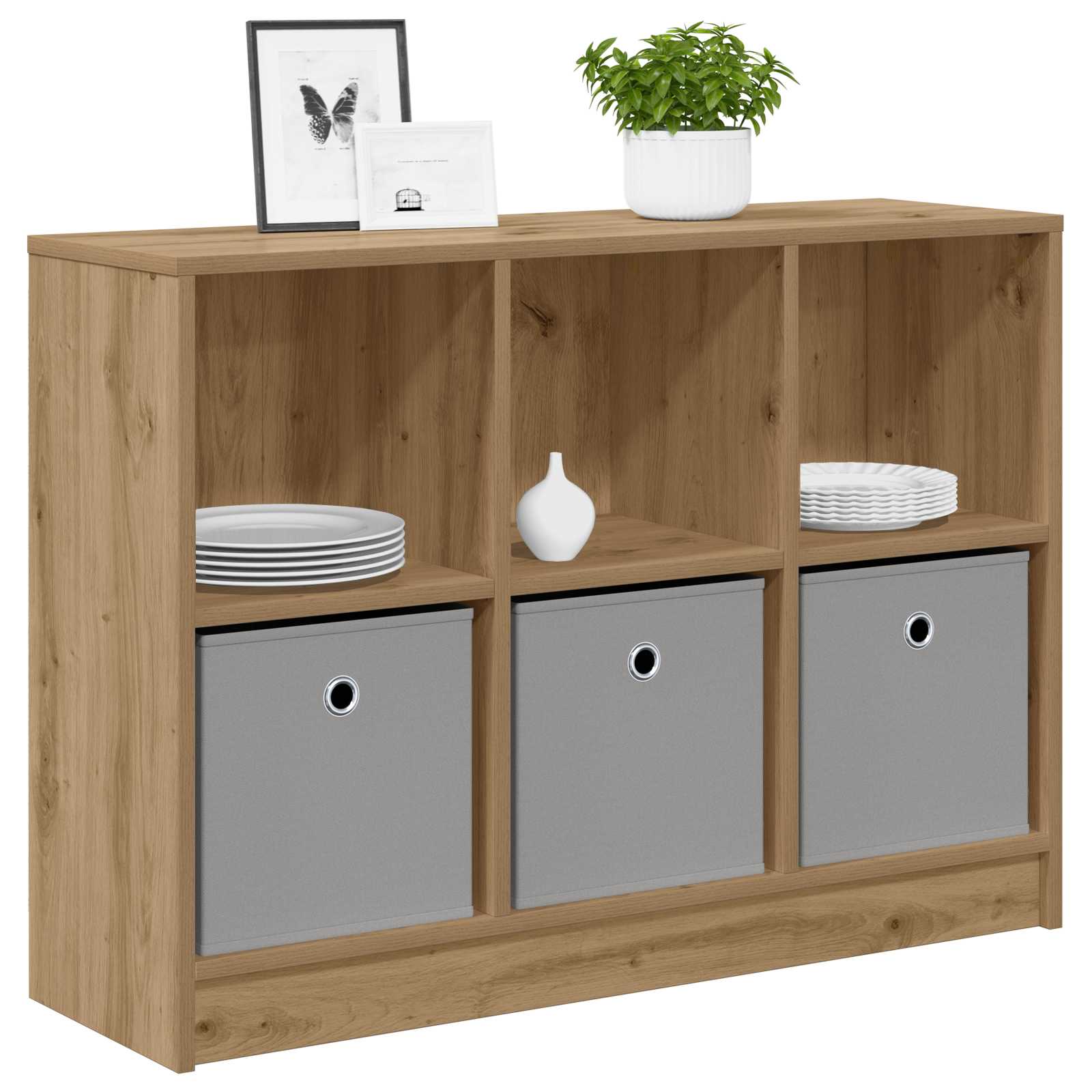 Dressoir met lade Artisan Eiken 88,5 x 27,5 x 63,5 cm