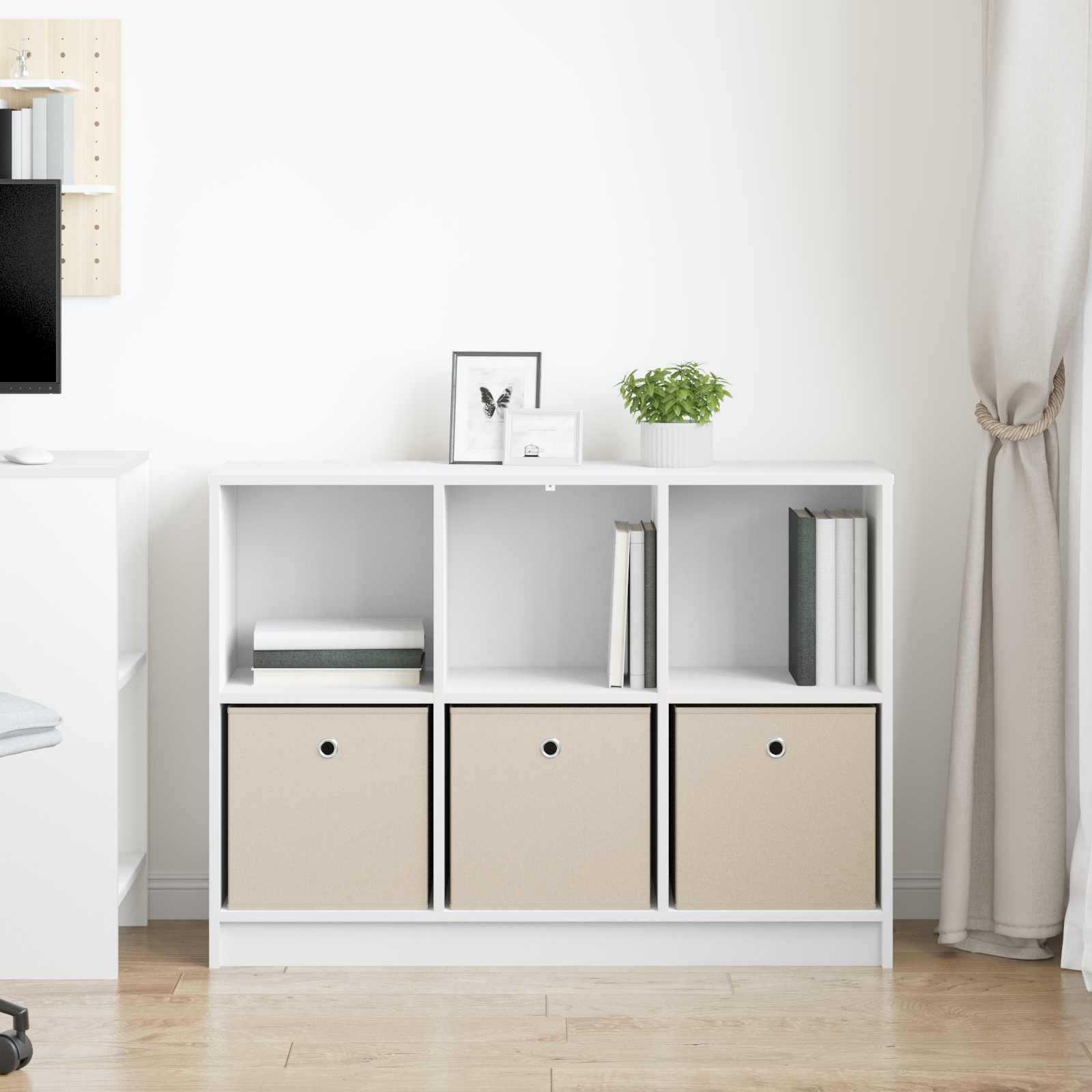 Dressoir met lade Wit 102 x 32 x 73,5 cm