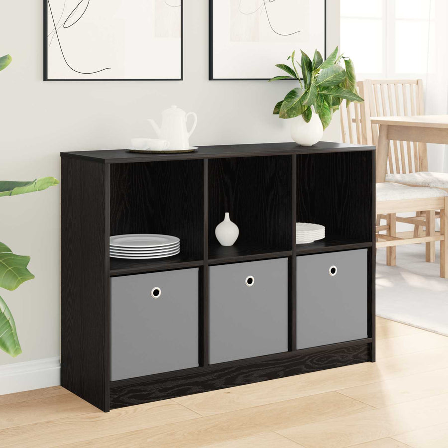 Dressoir met lade Zwart Eiken 102 x 32 x 73,5 cm