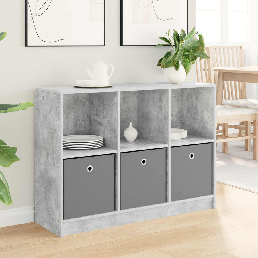 Dressoir met lade Beton Grijs 102 x 32 x 73,5 cm