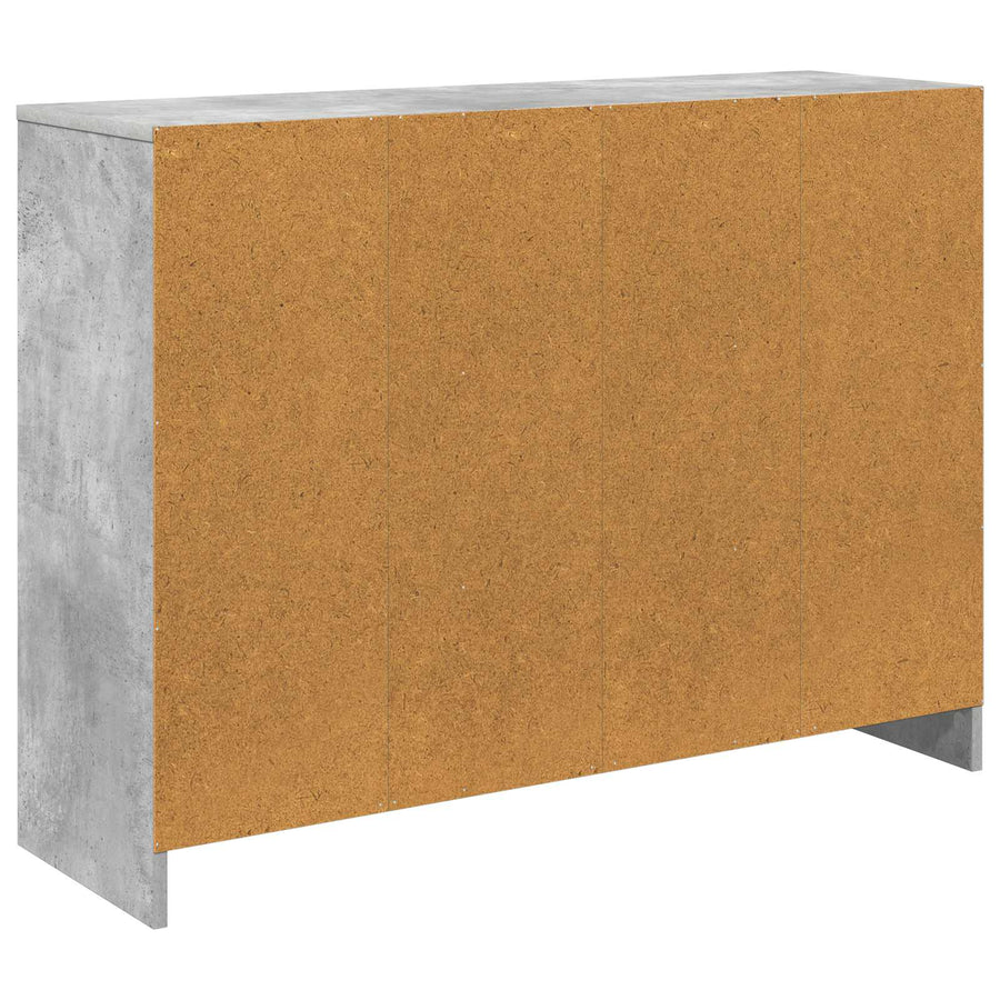 Dressoir met lade Beton Grijs 102 x 32 x 73,5 cm