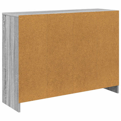 Dressoir met lade Grijs Sonoma 102 x 32 x 73,5 cm