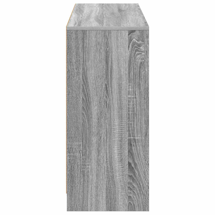 Dressoir met lade Grijs Sonoma 102 x 32 x 73,5 cm
