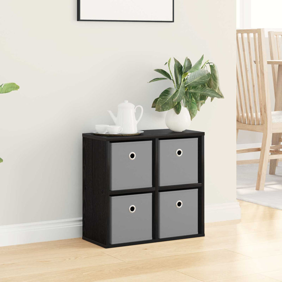 Dressoir met lade Zwart Eiken 49,5 x 22 x 47 cm