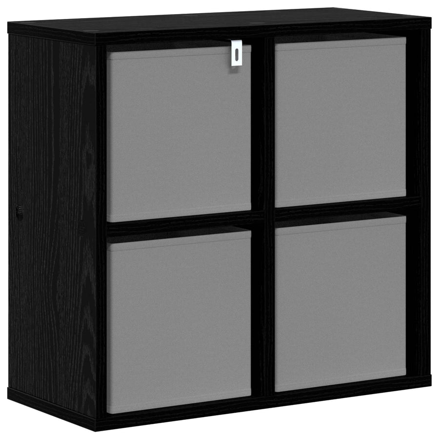 Dressoir met lade Zwart Eiken 49,5 x 22 x 47 cm