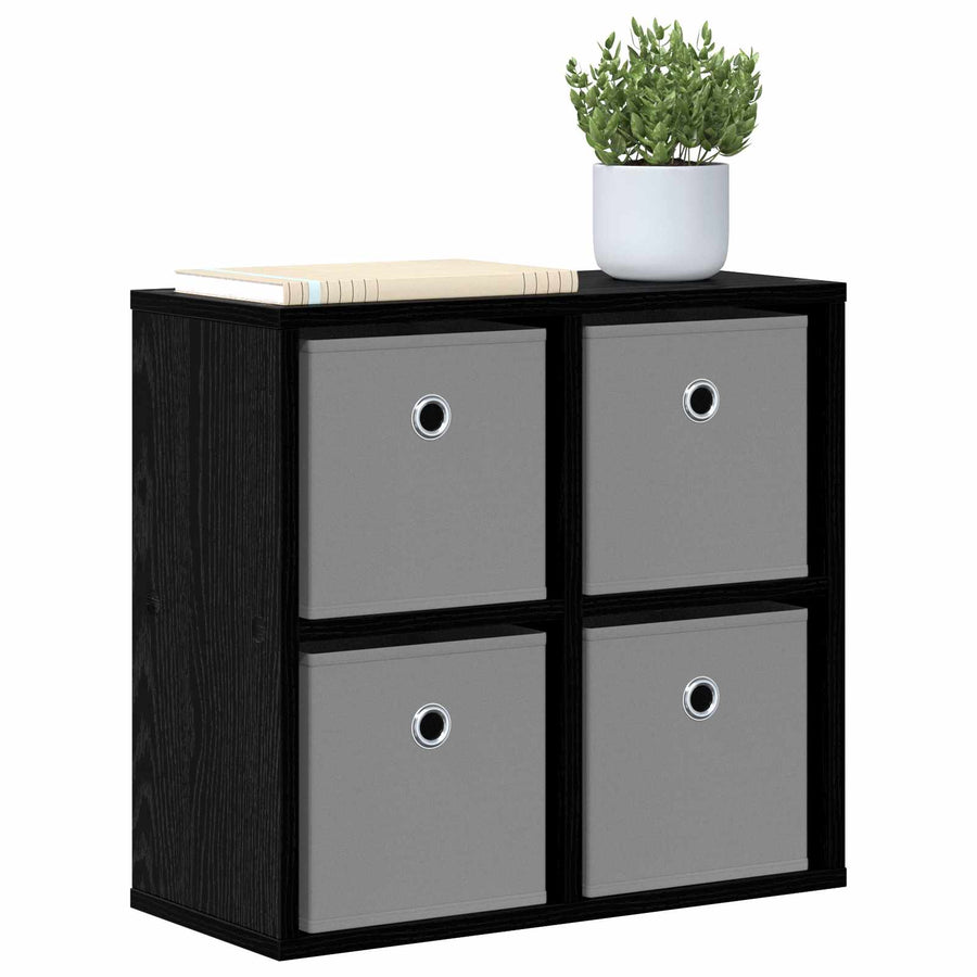 Dressoir met lade Zwart Eiken 49,5 x 22 x 47 cm