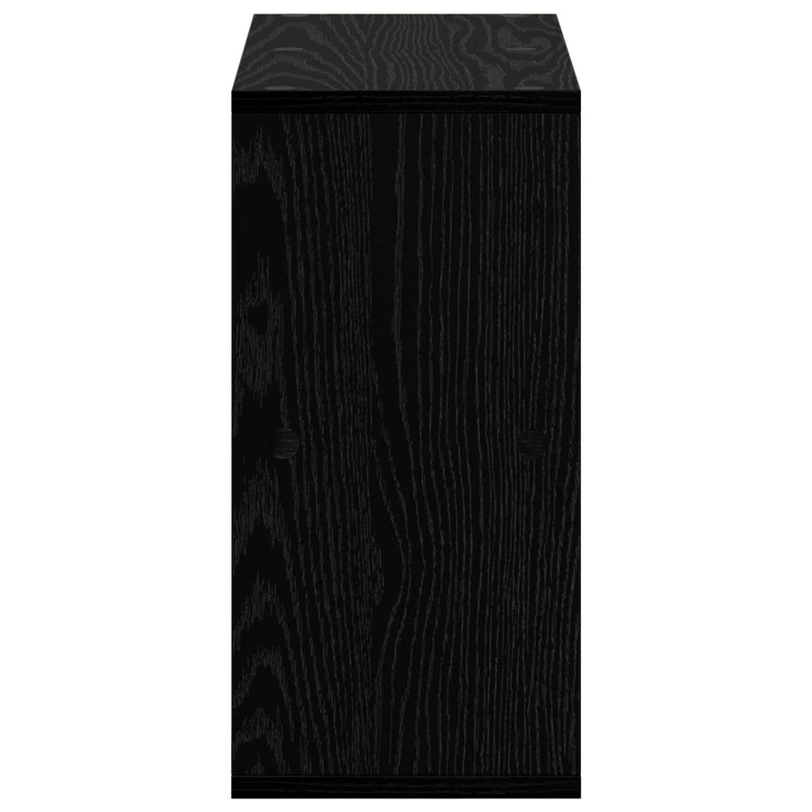 Dressoir met lade Zwart Eiken 49,5 x 22 x 47 cm