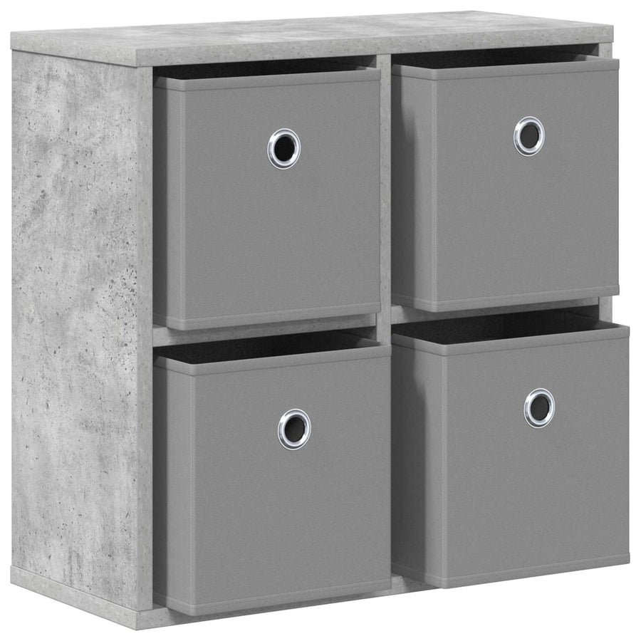 Dressoir met lade Beton Grijs 49,5 x 22 x 47 cm