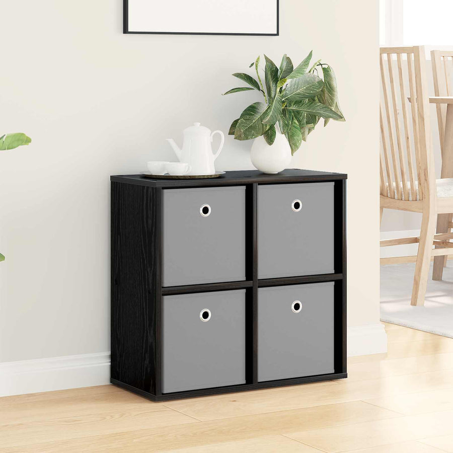 Dressoir met lade Zwart Eiken 59,5 x 27 x 57 cm