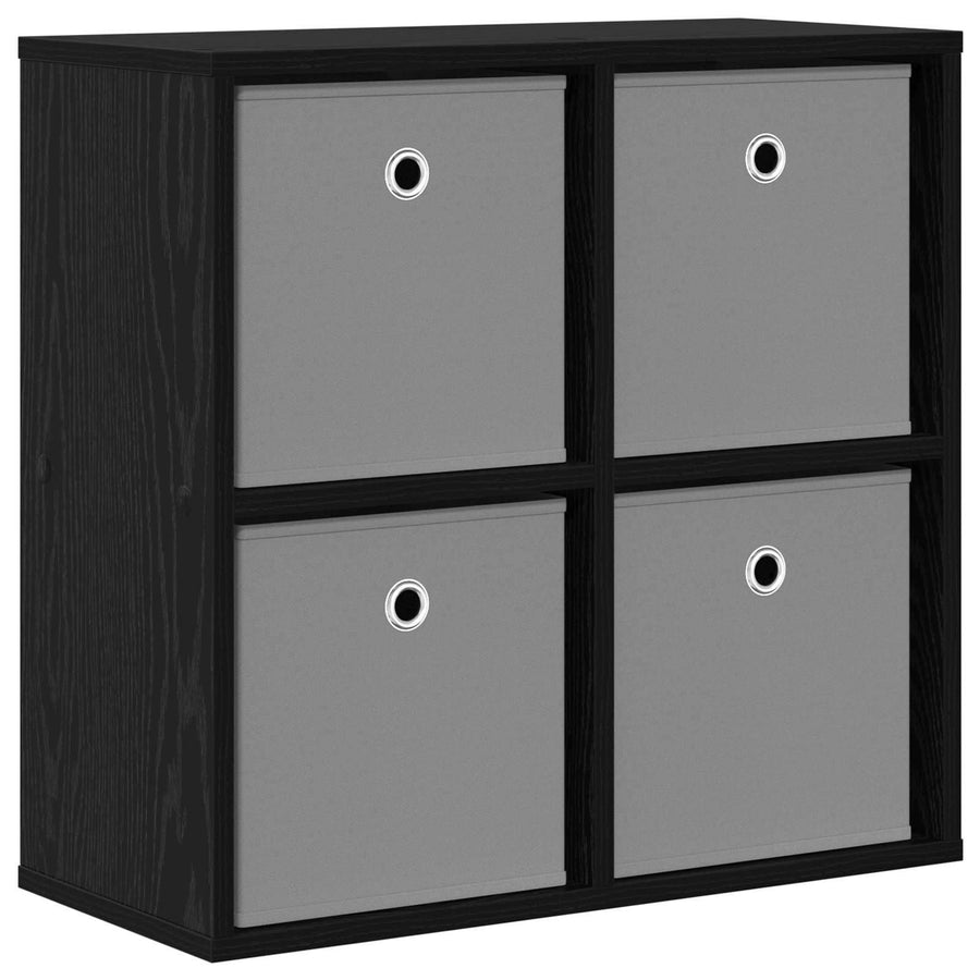 Dressoir met lade Zwart Eiken 59,5 x 27 x 57 cm