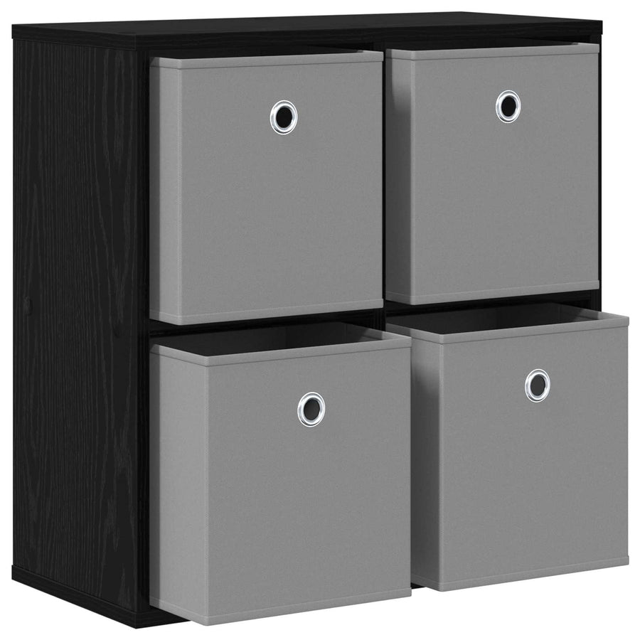 Dressoir met lade Zwart Eiken 59,5 x 27 x 57 cm