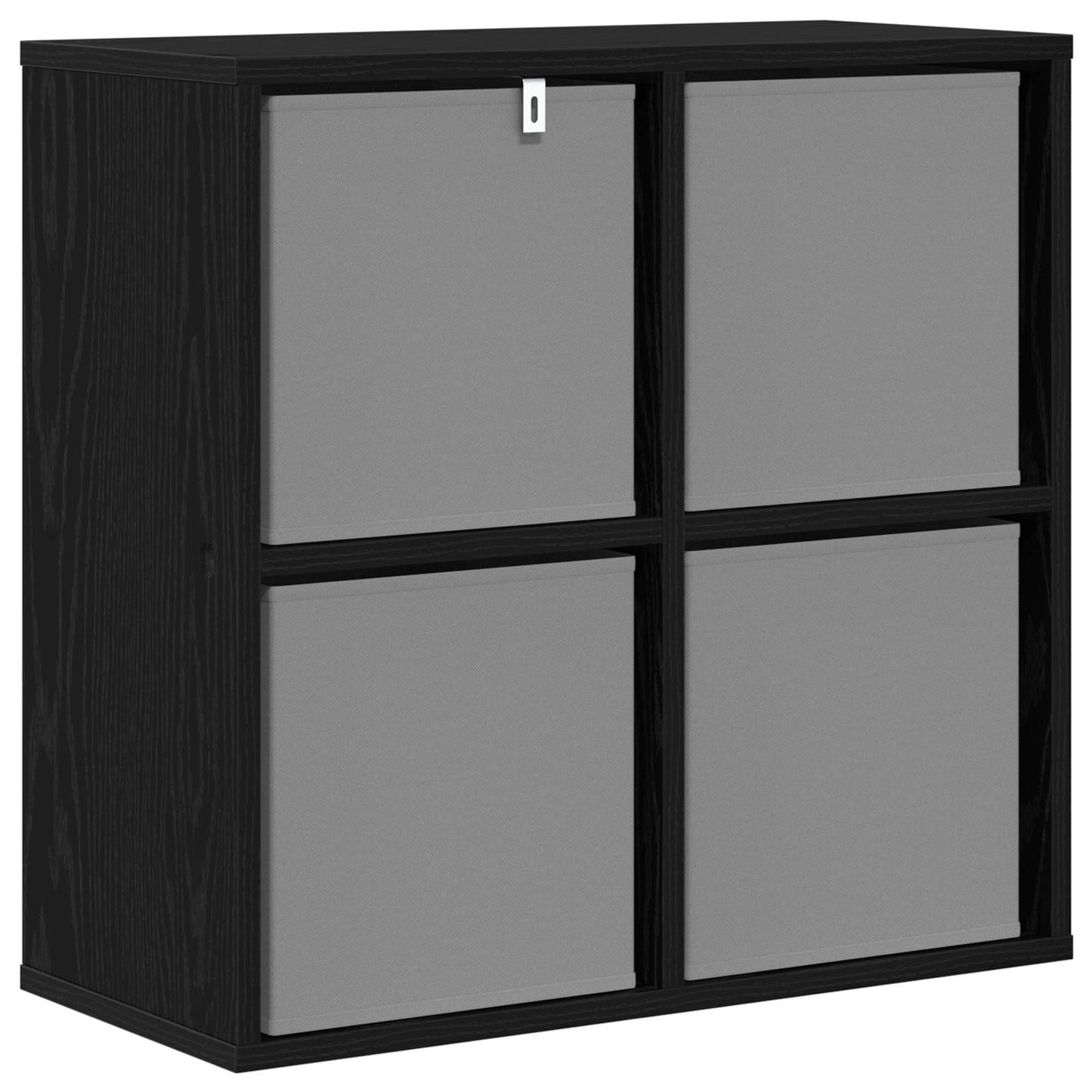 Dressoir met lade Zwart Eiken 59,5 x 27 x 57 cm