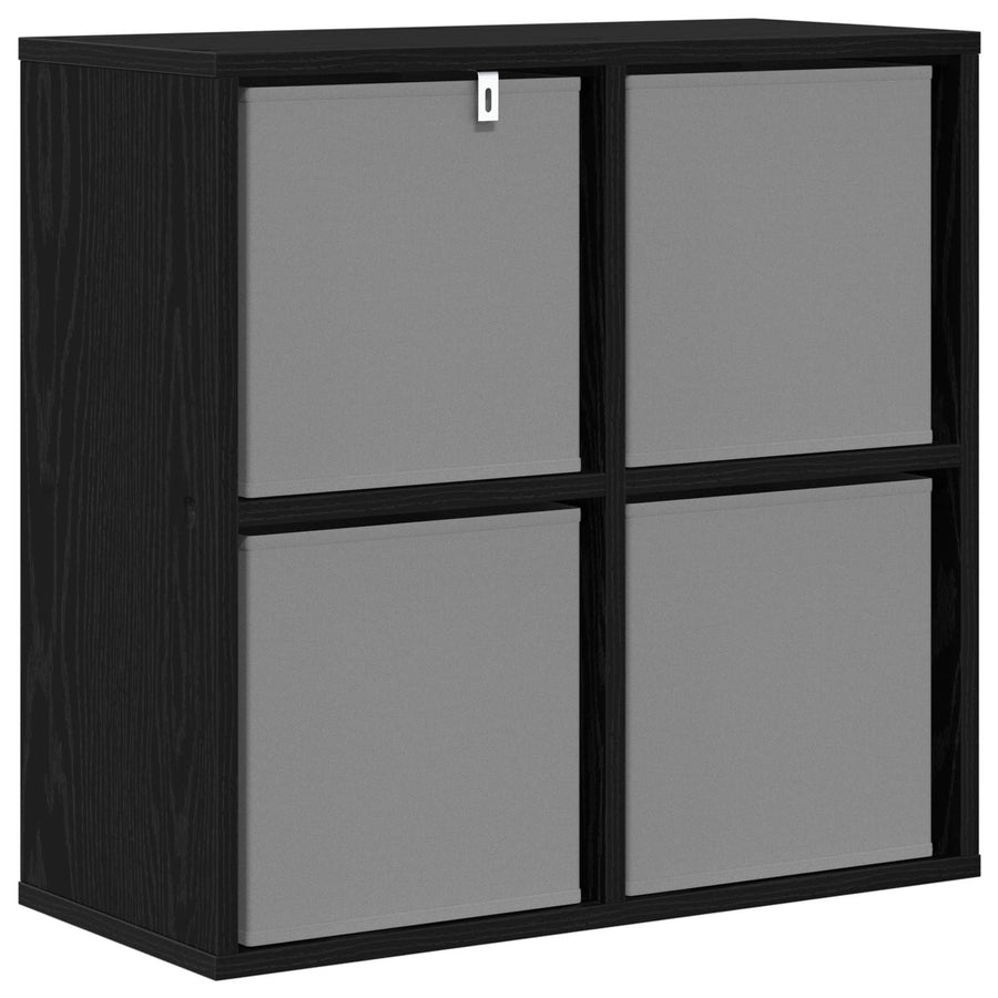 Dressoir met lade Zwart Eiken 59,5 x 27 x 57 cm