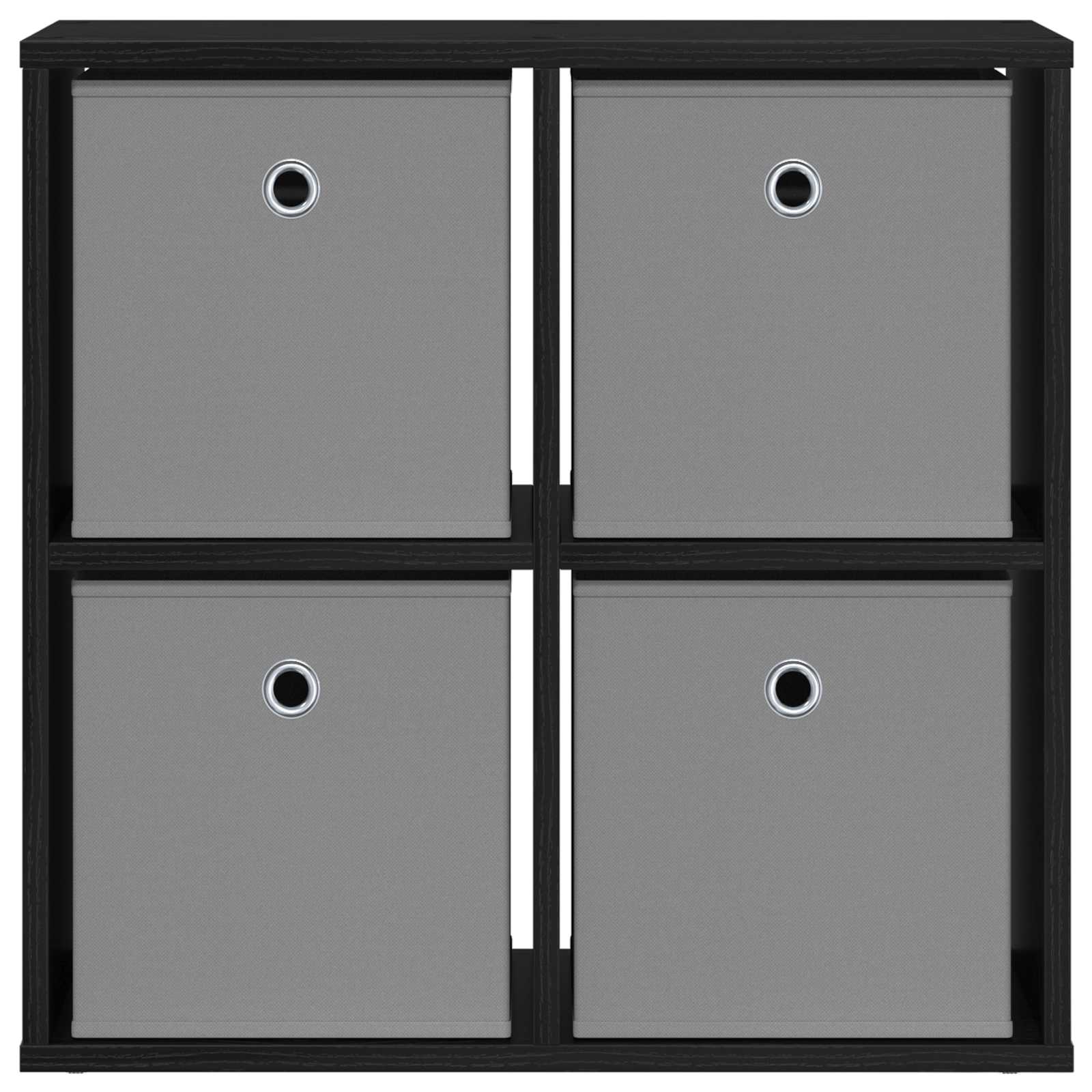 Dressoir met lade Zwart Eiken 59,5 x 27 x 57 cm