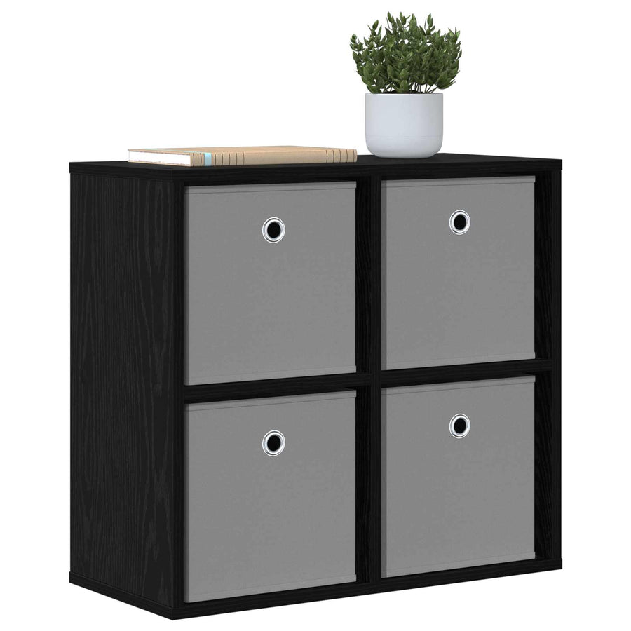 Dressoir met lade Zwart Eiken 59,5 x 27 x 57 cm