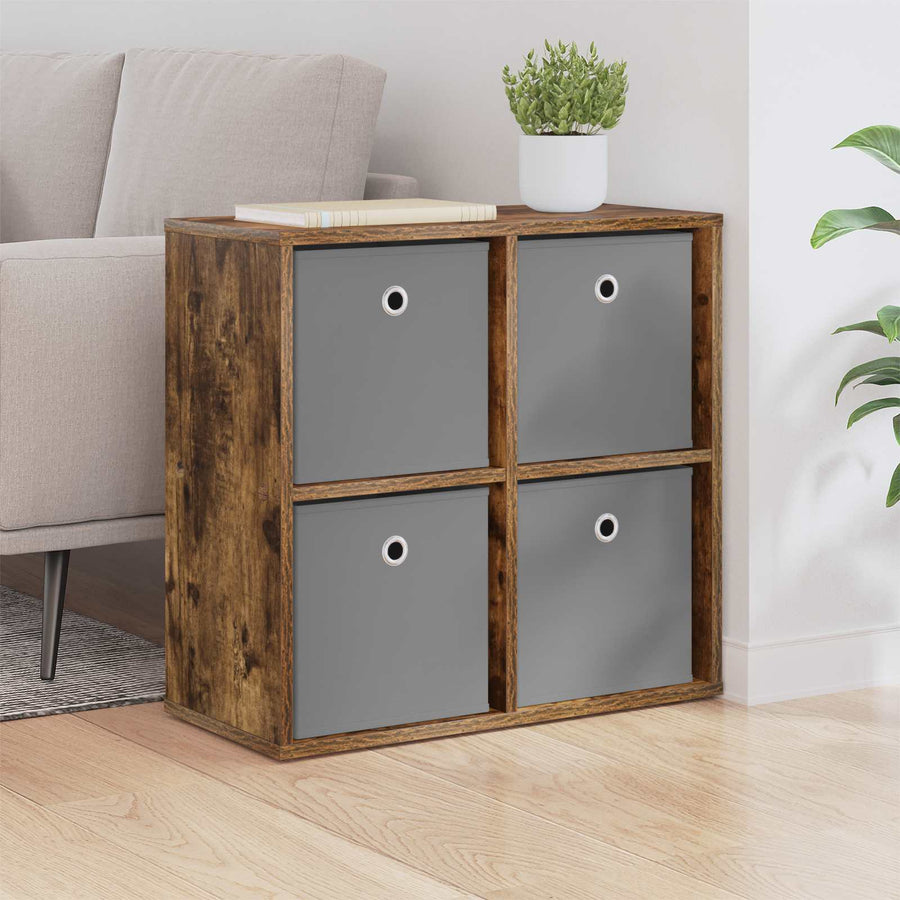 Dressoir met lade Gerookt eiken 59,5 x 27 x 57 cm