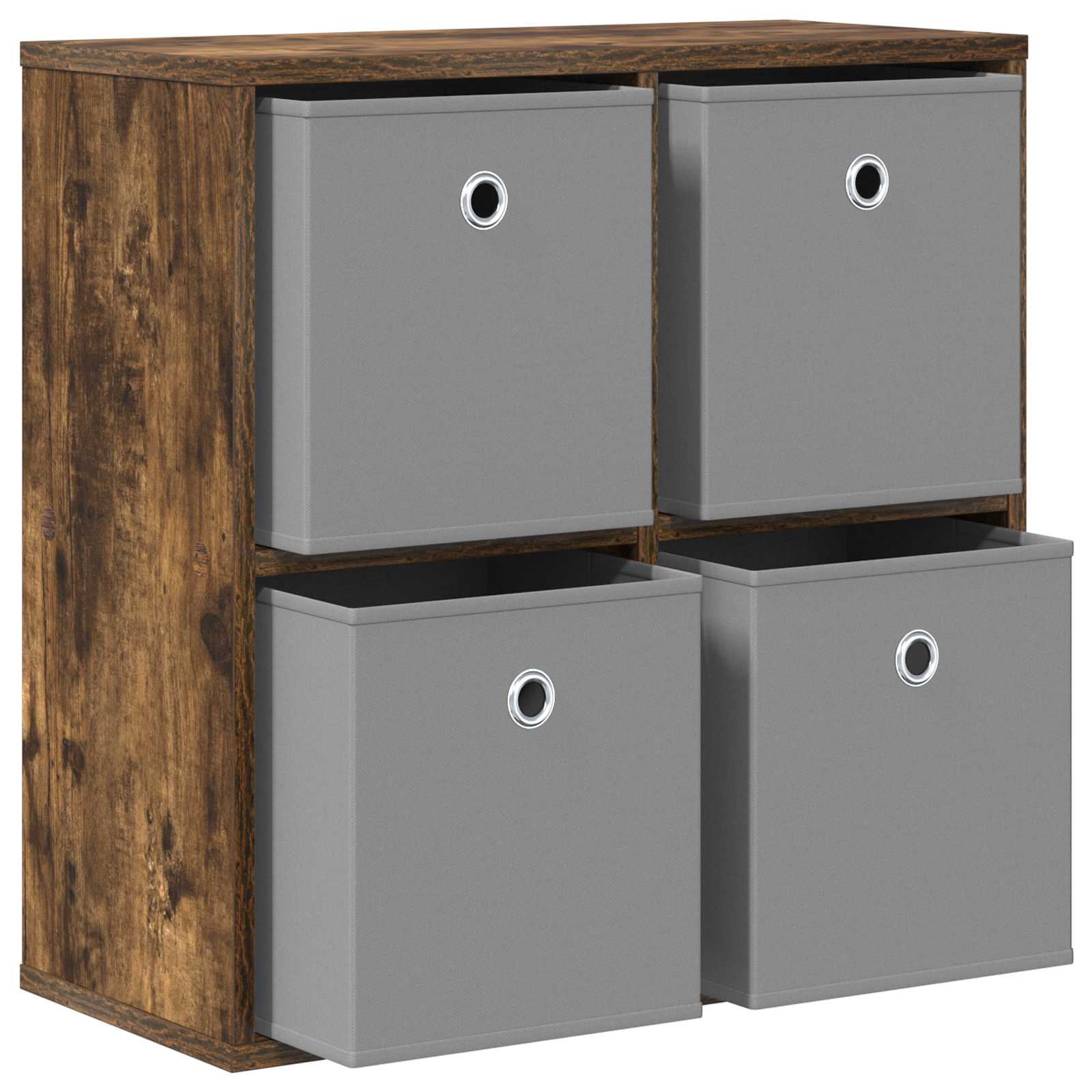 Dressoir met lade Gerookt eiken 59,5 x 27 x 57 cm