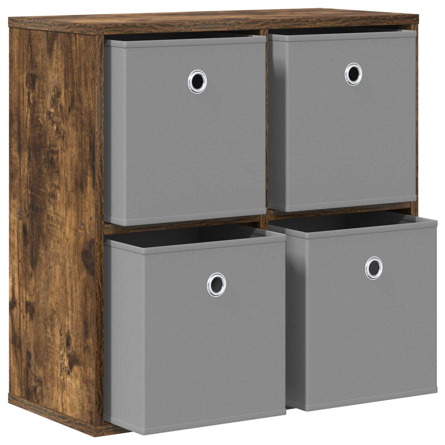 Dressoir met lade Gerookt eiken 59,5 x 27 x 57 cm