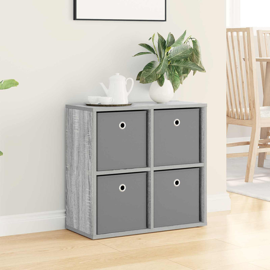 Dressoir met lade Grijs Sonoma 59,5 x 27 x 57 cm