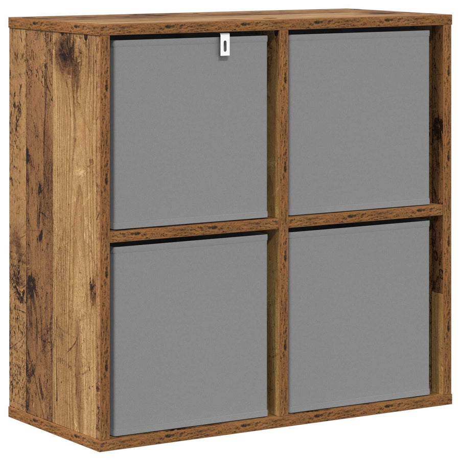 Dressoir met lade Oudhout 59,5 x 27 x 57 cm