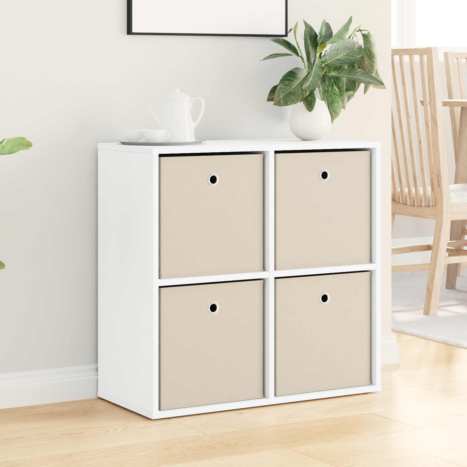 Dressoir met lade Wit 68,5 x 32 x 67 cm