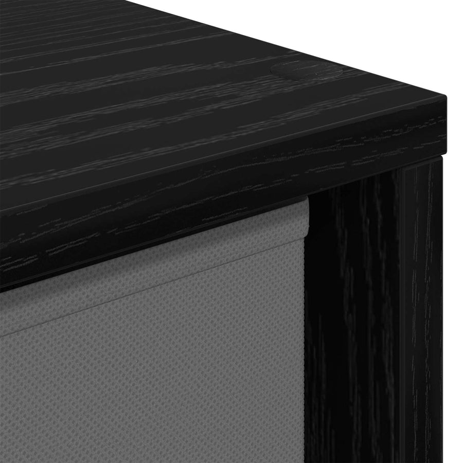 Dressoir met lade Zwart Eiken 68,5 x 32 x 67 cm