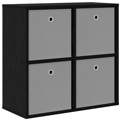 Dressoir met lade Zwart Eiken 68,5 x 32 x 67 cm