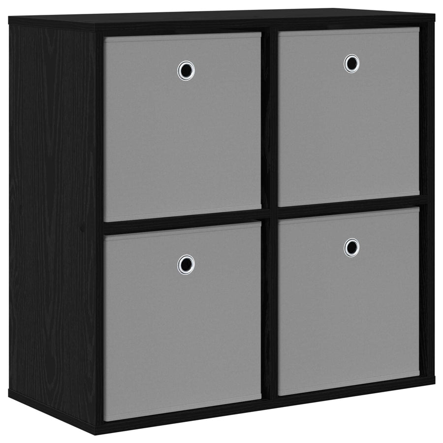 Dressoir met lade Zwart Eiken 68,5 x 32 x 67 cm
