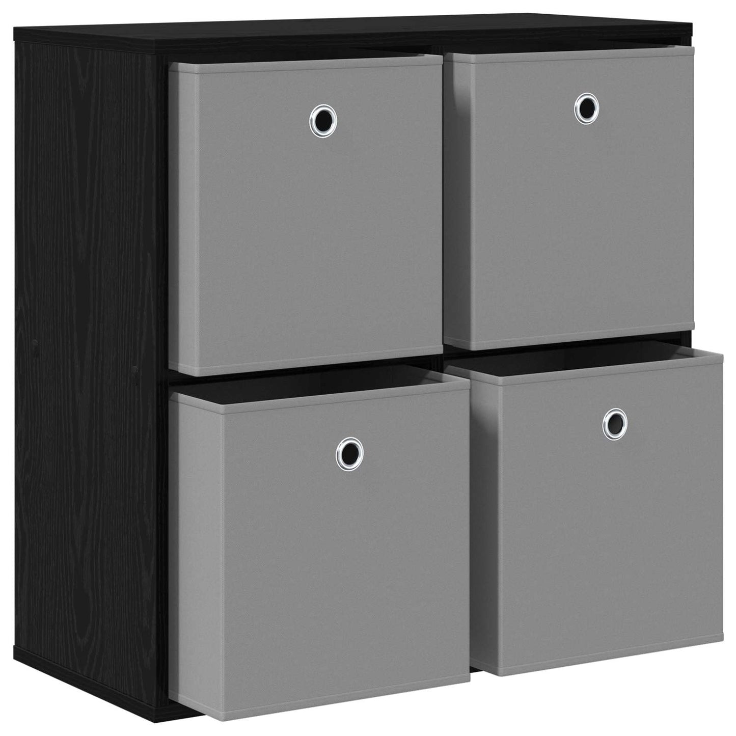 Dressoir met lade Zwart Eiken 68,5 x 32 x 67 cm