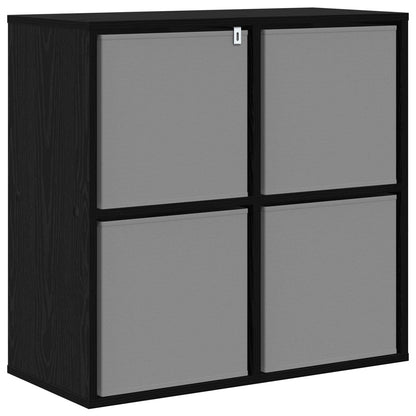 Dressoir met lade Zwart Eiken 68,5 x 32 x 67 cm