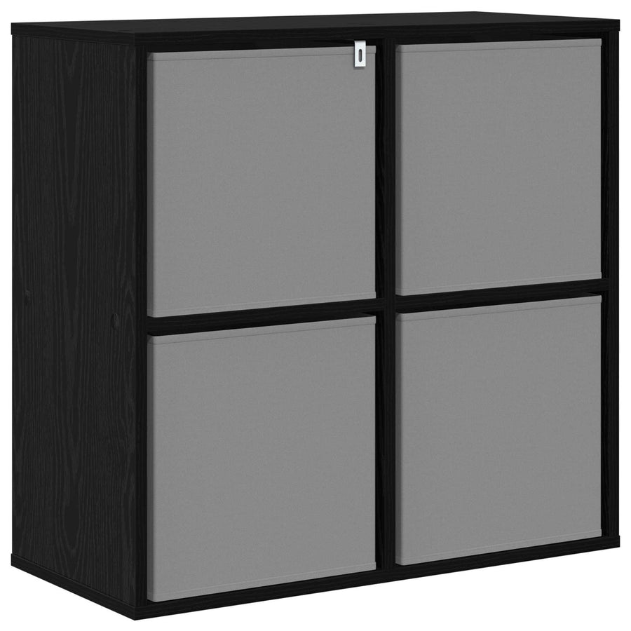 Dressoir met lade Zwart Eiken 68,5 x 32 x 67 cm