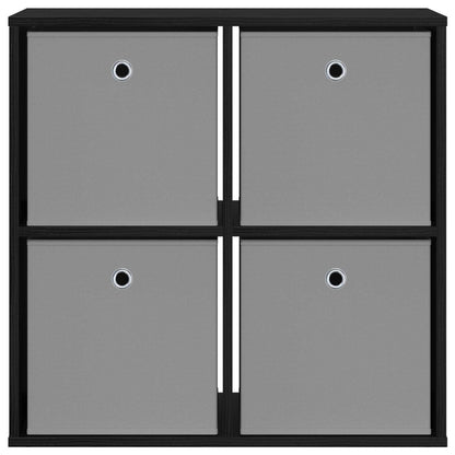 Dressoir met lade Zwart Eiken 68,5 x 32 x 67 cm