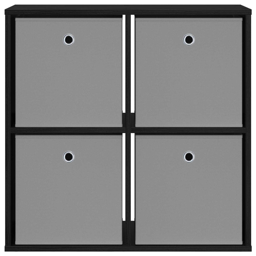 Dressoir met lade Zwart Eiken 68,5 x 32 x 67 cm