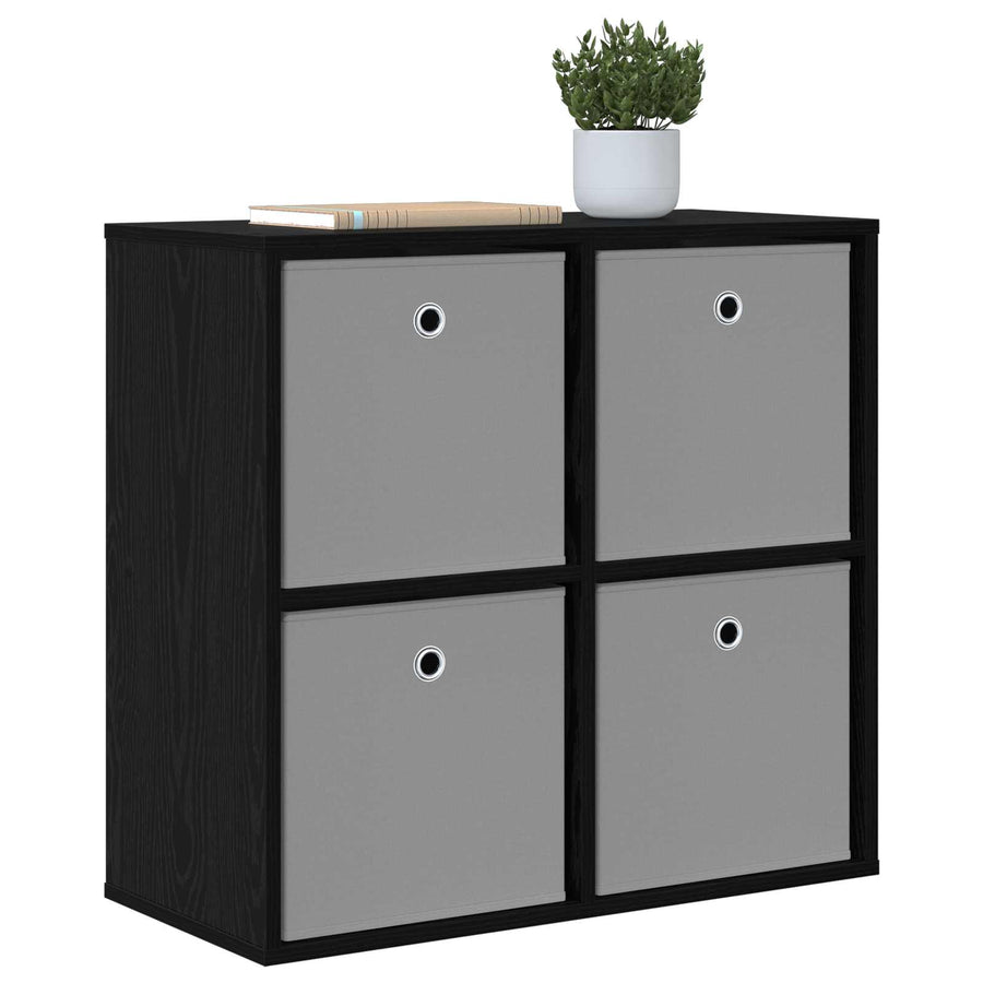 Dressoir met lade Zwart Eiken 68,5 x 32 x 67 cm