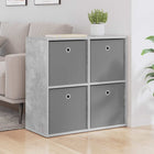 Sideboard with Drawer Concrete Grey 68.5 x 32 x 67 cm