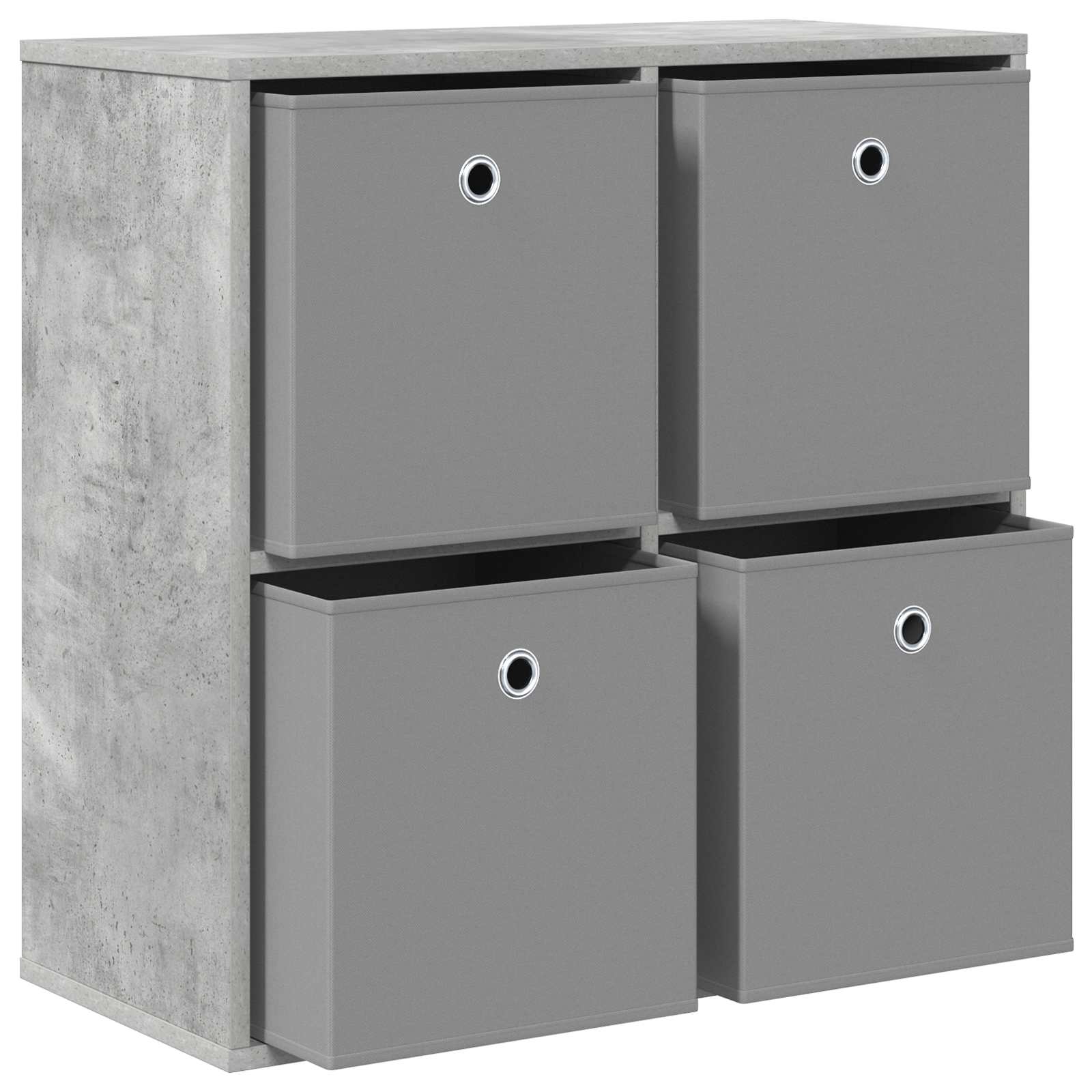 Dressoir met lade Beton Grijs 68,5 x 32 x 67 cm