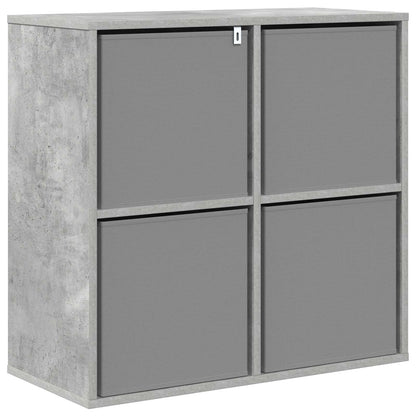 Dressoir met lade Beton Grijs 68,5 x 32 x 67 cm