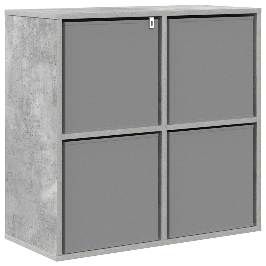 Dressoir met lade Beton Grijs 68,5 x 32 x 67 cm