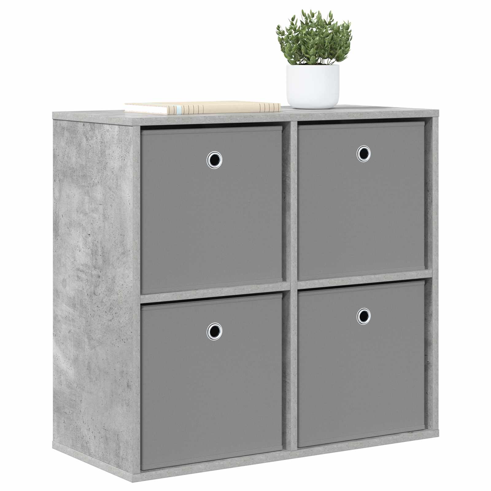 Dressoir met lade Beton Grijs 68,5 x 32 x 67 cm