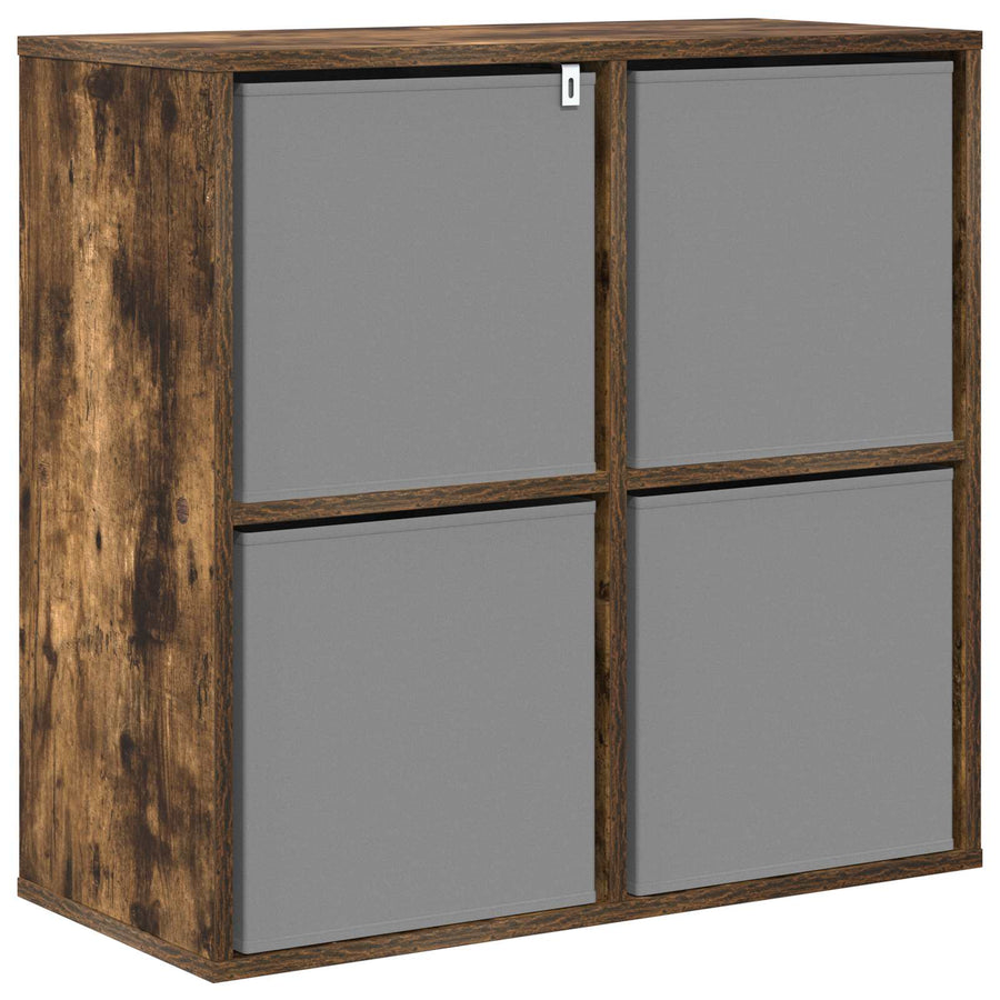 Dressoir met lade Gerookt eiken 68,5 x 32 x 67 cm