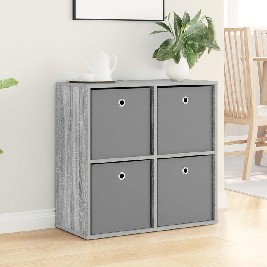Dressoir met lade Grijs Sonoma 68,5 x 32 x 67 cm