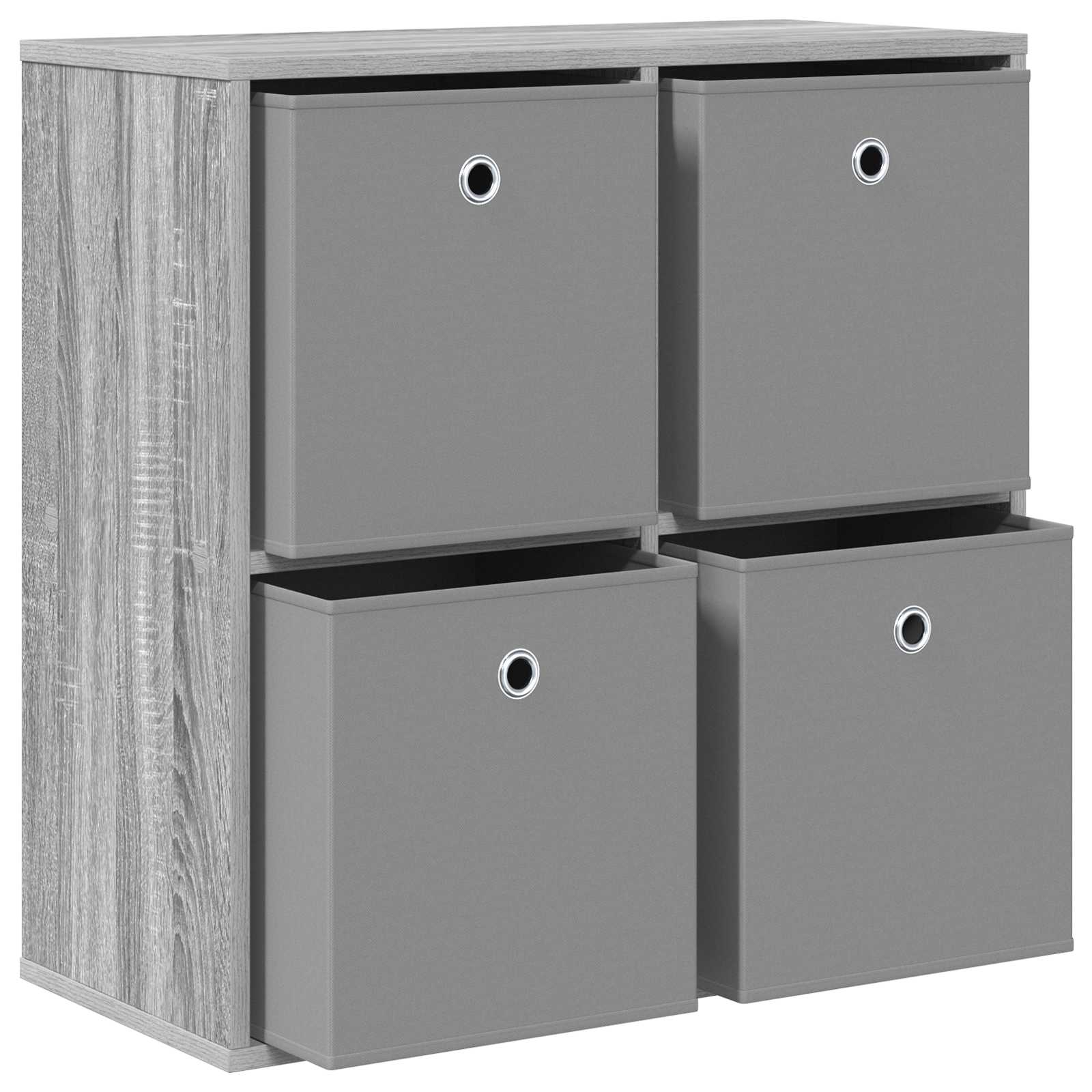 Dressoir met lade Grijs Sonoma 68,5 x 32 x 67 cm