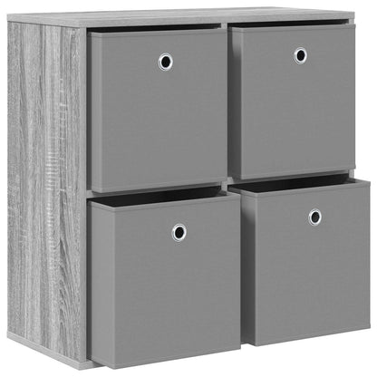 Dressoir met lade Grijs Sonoma 68,5 x 32 x 67 cm